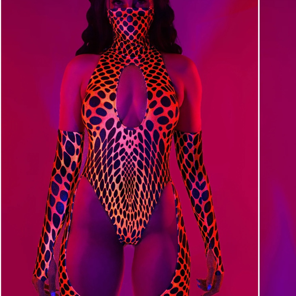 To The Point Cut-Out Catsuit